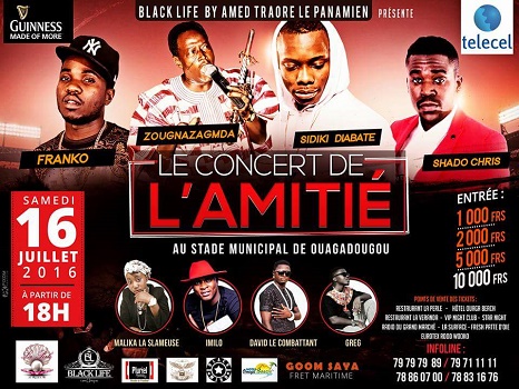 Affaire Franco au Burkina: le Ministère de la culture interdit le concert