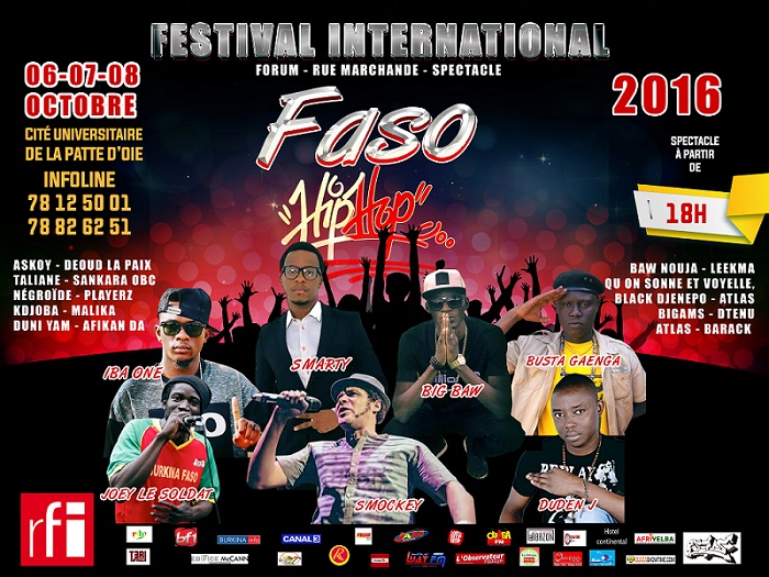 Ouagadougou: c’est parti pour Faso Hip Hop