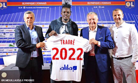 Mercato: L’international burkinabé Bertrand Traoré s’engage avec l’Olympique…