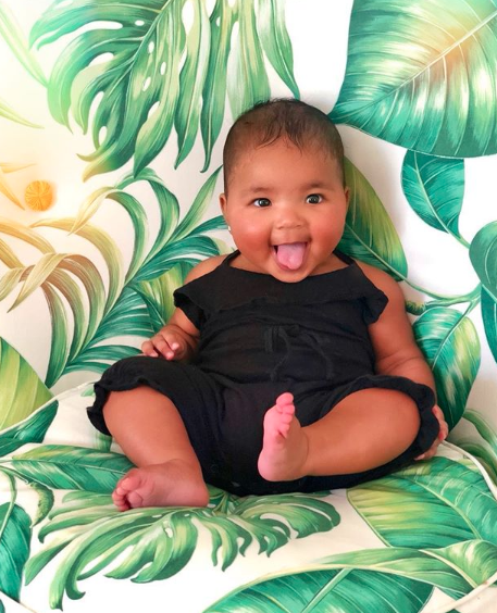True Thompson, le bébé de…