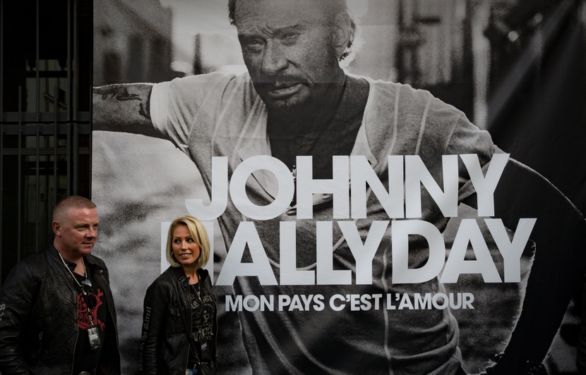 L’album posthume de Johnny Hallyday…