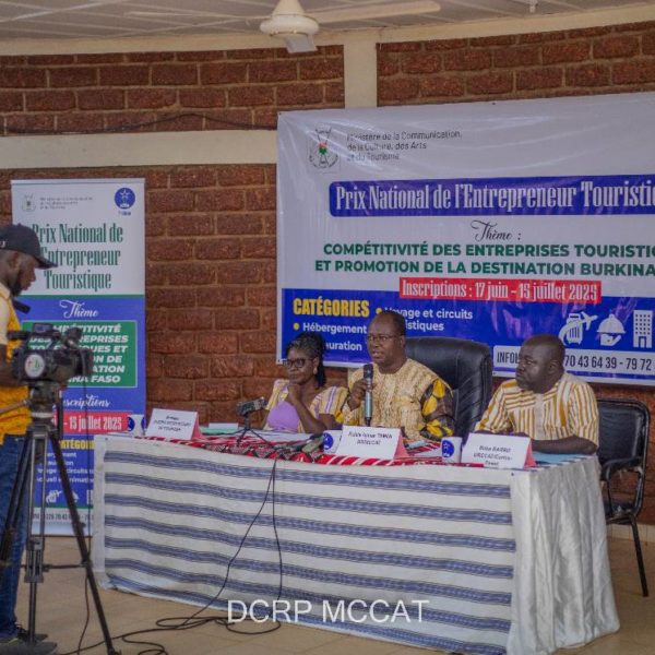 Prix National de l’Entrepreneur Touristique : coup d’envoi de la 7e édition à Koudougou