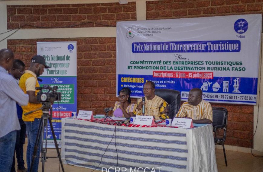 Prix National de l’Entrepreneur Touristique : coup d’envoi de la 7e édition à Koudougou